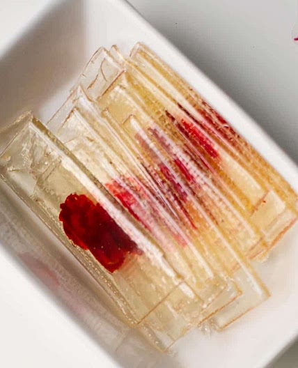 Candy "Bloody" Slides - Halloween Treats