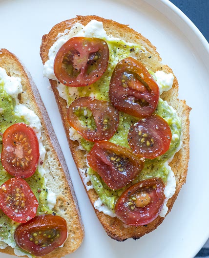 Cottage Cheese Avocado Toast Recipe