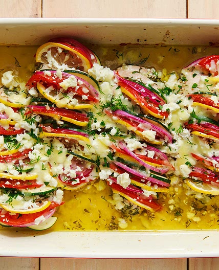 Greek Stuffed Chicken