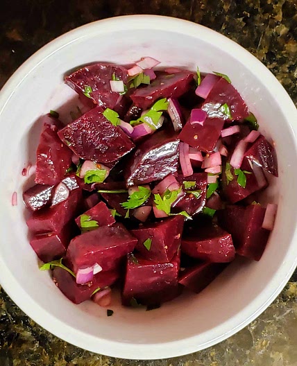 Roasted beets