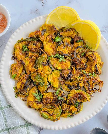 Zucchini Stir Fry with Chickpea Flour