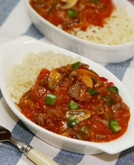 라면채소스파게티