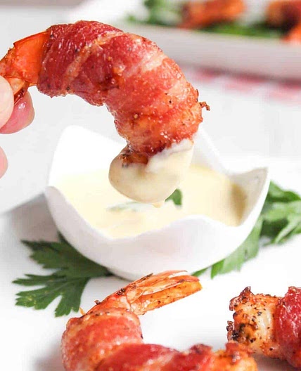 Bacon-Wrapped Shrimp (Air Fryer or Oven)