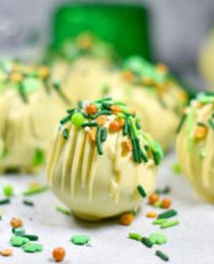 Green Cake Balls
