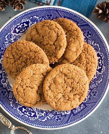 Low FODMAP Gingersnap Cookies