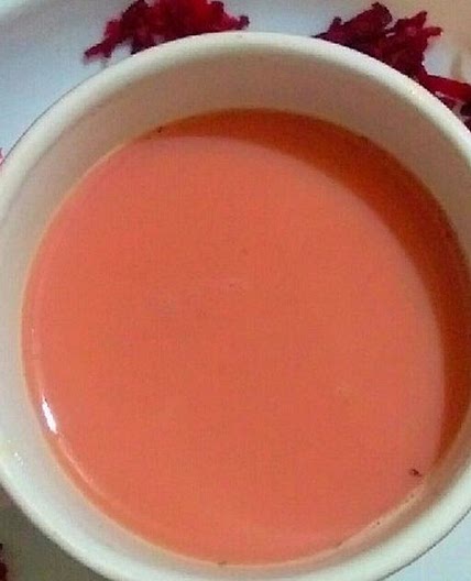 बीटरूट पिंक टी (beetroot tea recipe in hindi)