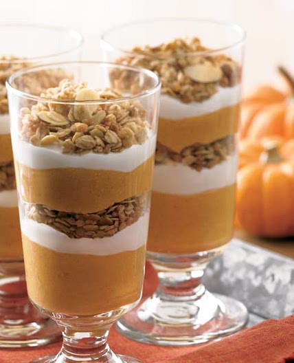 Pumpkin Pie Parfaits