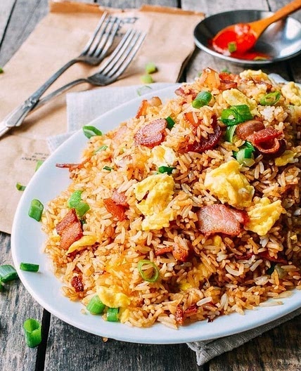Bacon and Egg Fried Rice