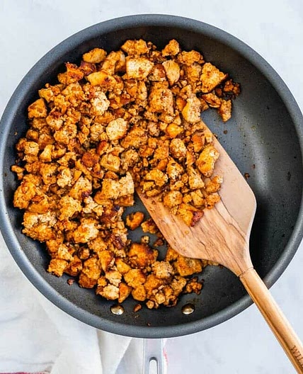 Quick Tofu Crumbles