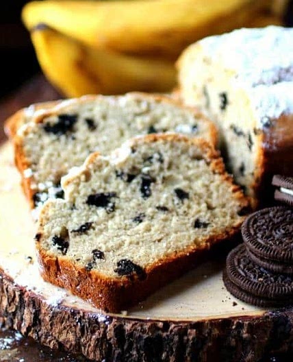 Oreo Banana Bread