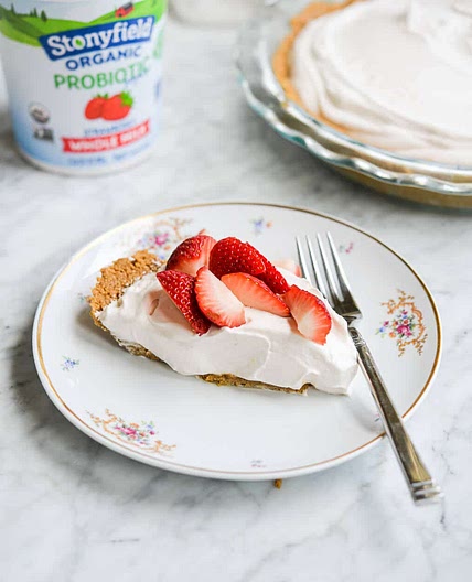 Strawberry Yogurt Pie