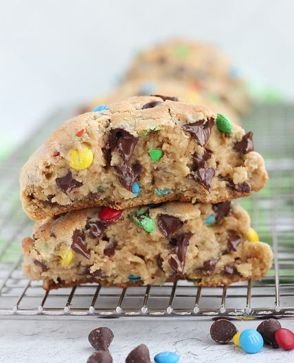 Giant Monster Cookies