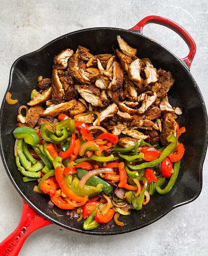 Easy Chicken Fajitas - Gluten-Free