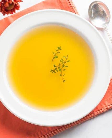Low FODMAP Carrot Consommé