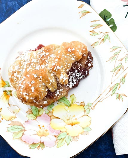 Easy Danish Pastries made with Puff Pastry