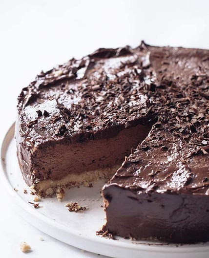 Keto Chocolate Cheesecake