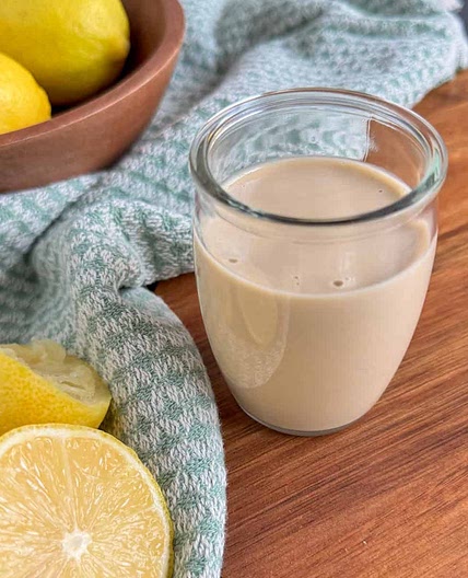 Easy Lemon Tahini Dressing