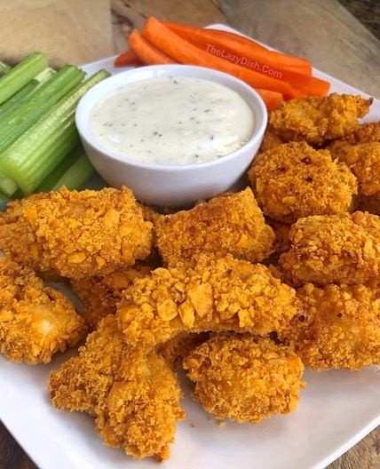 Cheesy Ranch Chicken Bites (4 Ingredients!)