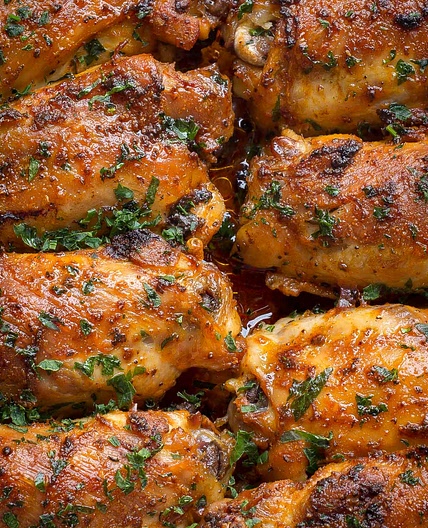 Paprika Baked Chicken Thighs