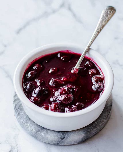 Thermomix Blueberry Compote