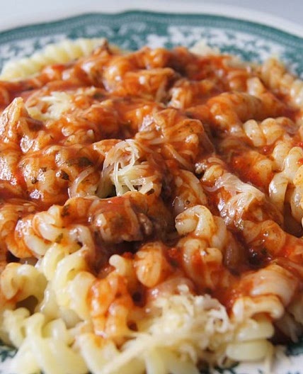 Simple Slow Cooker Meatless Spaghetti Sauce