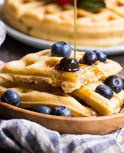 Classic Paleo Waffles {Grain Free, Dairy Free}