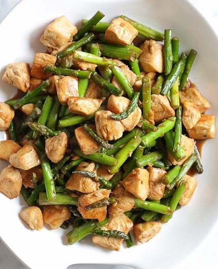 Teriyaki Chicken and Asparagus Stir-Fry