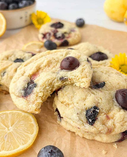 Lemon Blueberry Cookies