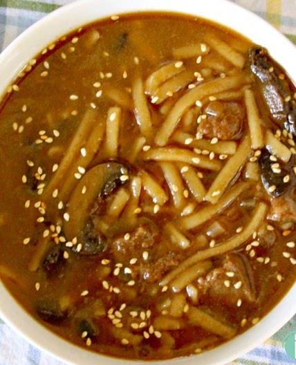 Instant Pot Asian Beef Noodle Soup Recipe