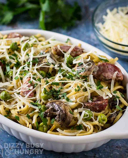 Slow Cooker Turkey Tetrazzini