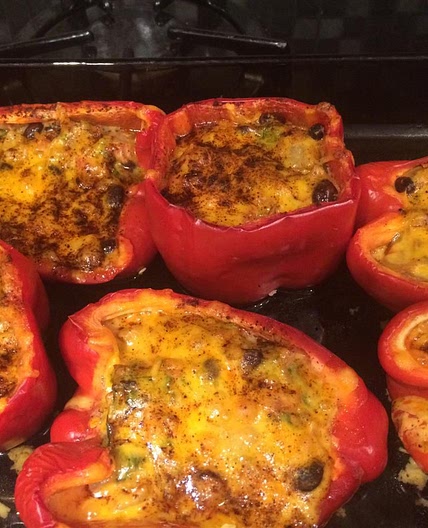 Black Bean Stuffed Peppers