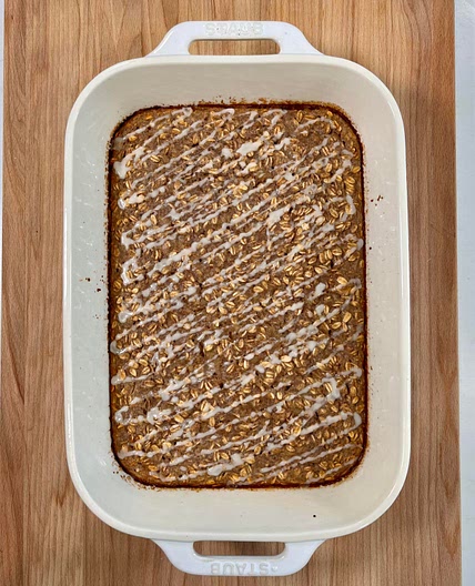 Banana Cinnamon Baked Oatmeal