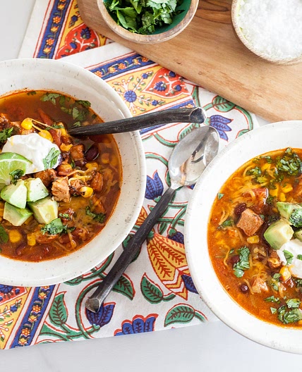 Southwest Chicken Soup