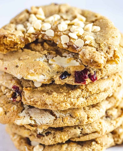 Gluten Free cranberry pistachio cookies
