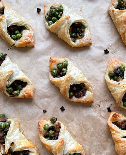 Puff Pastry Mushroom Appetizer Recipe