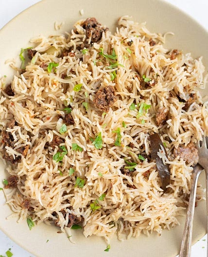 Wadi Chawal (Punjabi Wadi Rice)