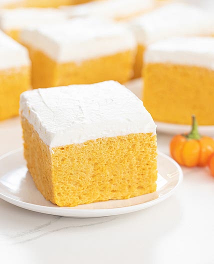 3 Ingredient Pumpkin Cloud Cake