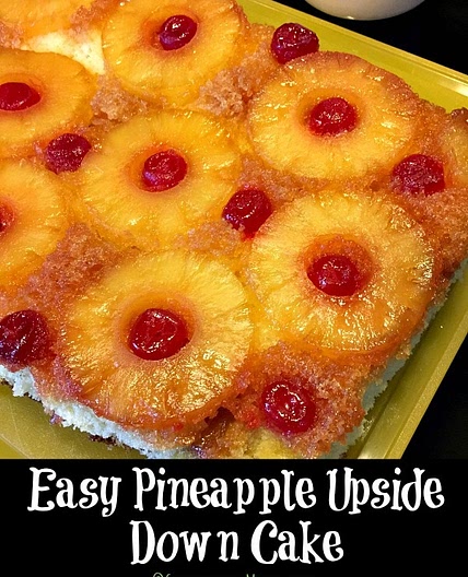 Easy Pineapple Upside Down Cake
