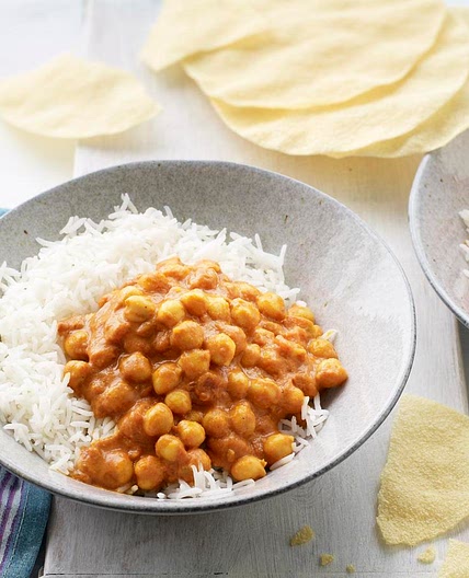 5-ingredient chickpea coconut curry
