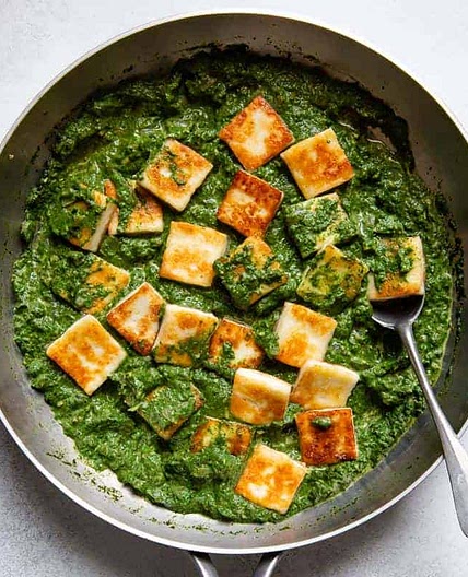 Easy Palak Paneer