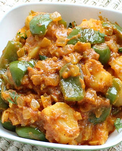 Aloo Capsicum Curry Recipe