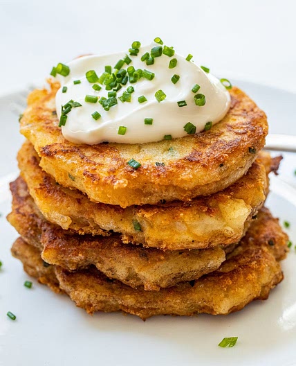 Mashed Potato Pancakes