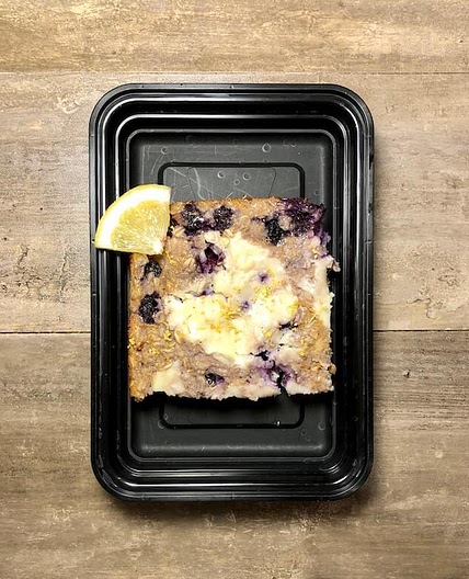 Lemon Blueberry Baked Oatmeal