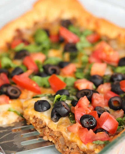 Crescent Roll Burrito Bake Recipe