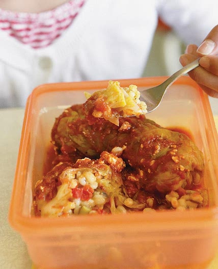 Cigares au chou à l'orge avec ou sans viande