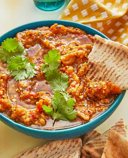 Zaalouk (Moroccan Eggplant Salad)