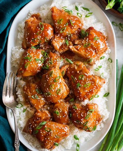 Slow Cooker Chicken Thighs