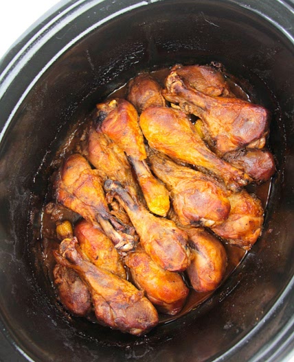 Crockpot BBQ Chicken Legs (Gluten-Free)