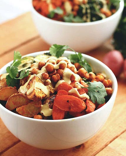 Roasted Potato & Veggie Power Bowl