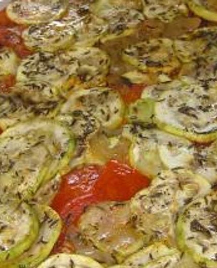 Tian de Courgettes et de Tomates